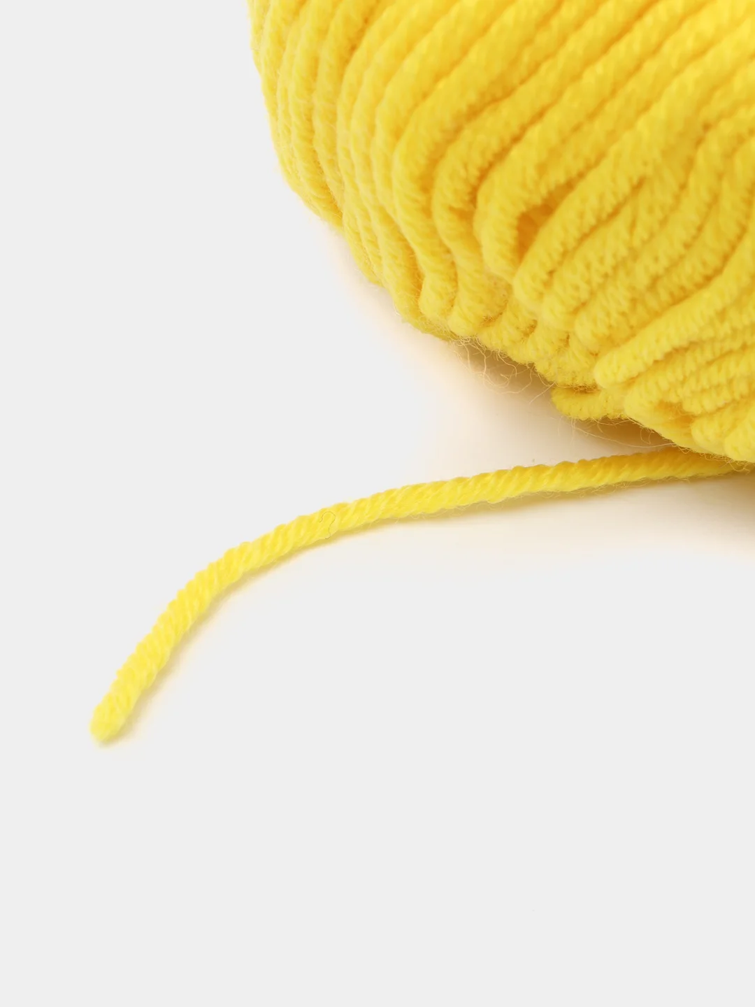 Желтый пряжа Gazzal Wool 115, мериносовая шерсть, 50г/115м