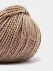 Светло-коричневый пряжа Gazzal Wool 115, мериносовая шерсть, 50г/115м