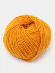 Горчичный пряжа Gazzal Wool 115, мериносовая шерсть, 50г/115м
