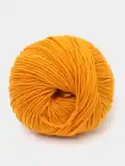 Горчичный пряжа Gazzal Wool 115, мериносовая шерсть, 50г/115м