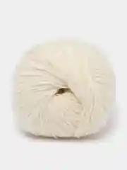 Белый пряжа Gazzal Wool 115, мериносовая шерсть, 50г/115м
