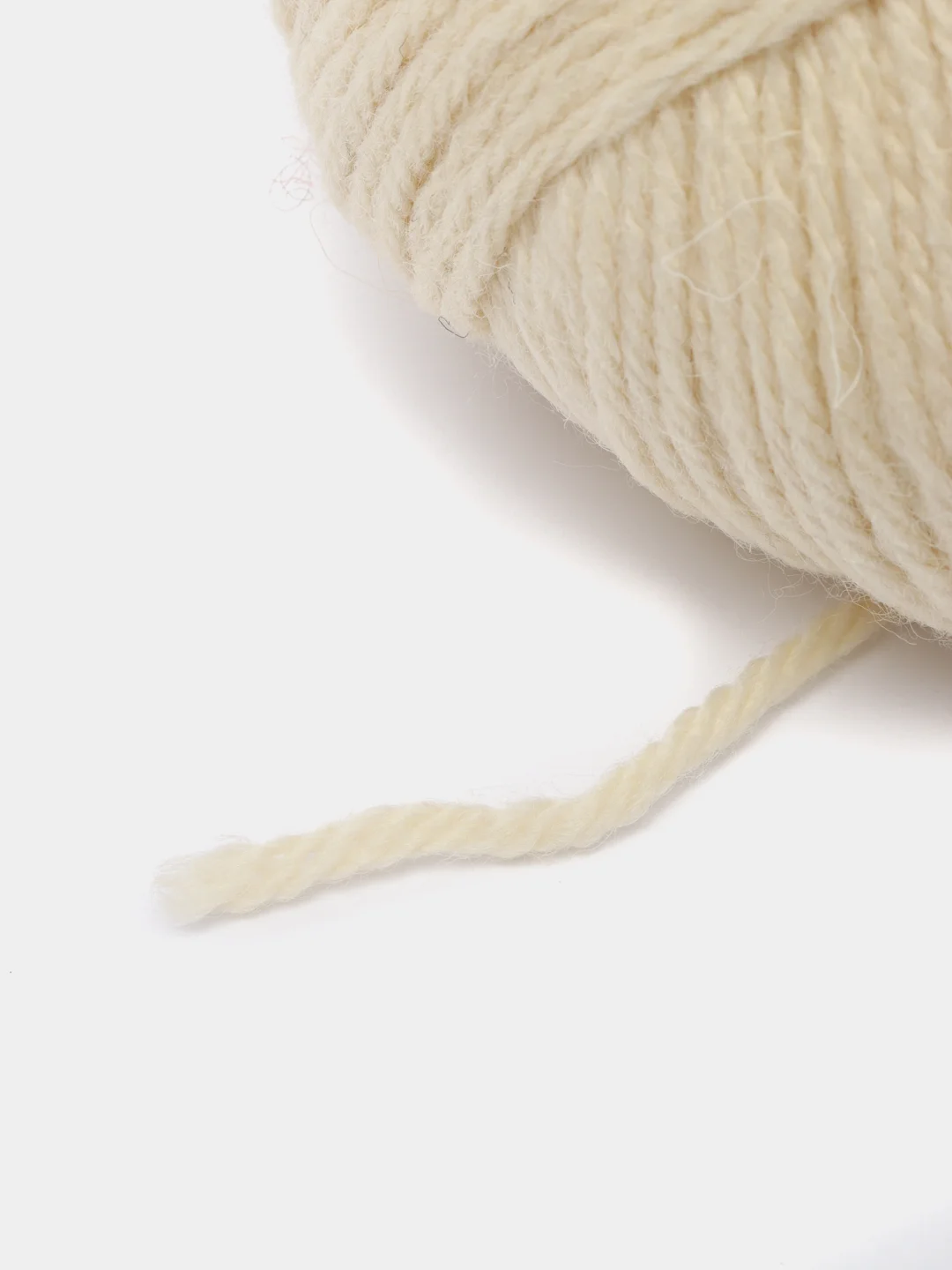 Молочный пряжа Gazzal Baby Wool XL, 40% шерсть мериноса, 20% кашемир ПА, 40% акрил, 50 г, 100 м