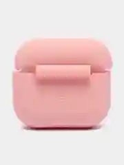 Пудровый силиконовый чехол для AirPods 3 поколения 2021