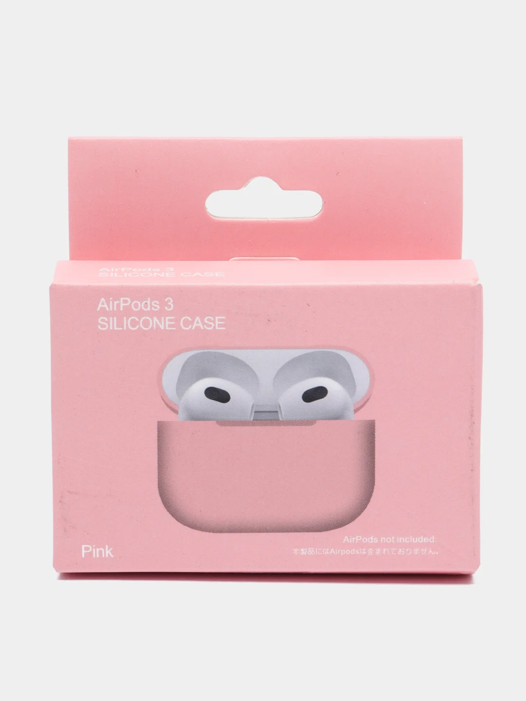 Пудровый силиконовый чехол для AirPods 3 поколения 2021