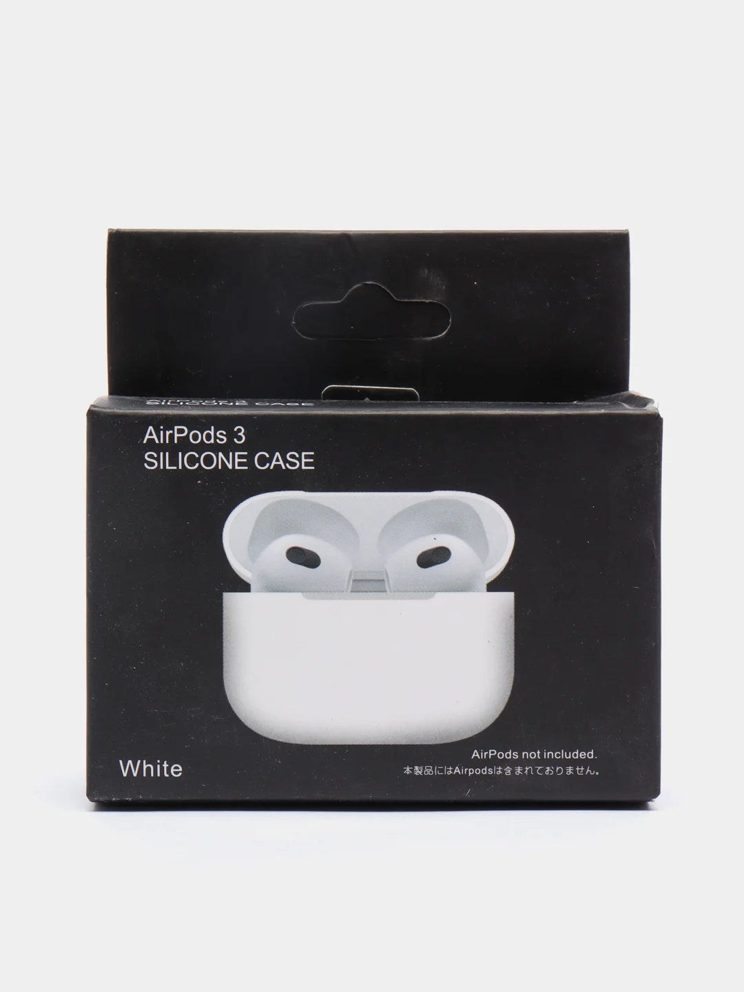 Белый силиконовый чехол для AirPods 3 поколения 2021