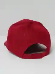 Бордовый кепка-бейсболка однотонная, мужская, женская