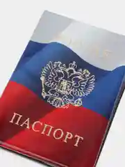 Обложка для паспорта триколор