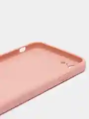 Кремовый силиконовый чехол для iPhone 7, iPhone 8, iPhone SE 2020, со стеклянной панелью