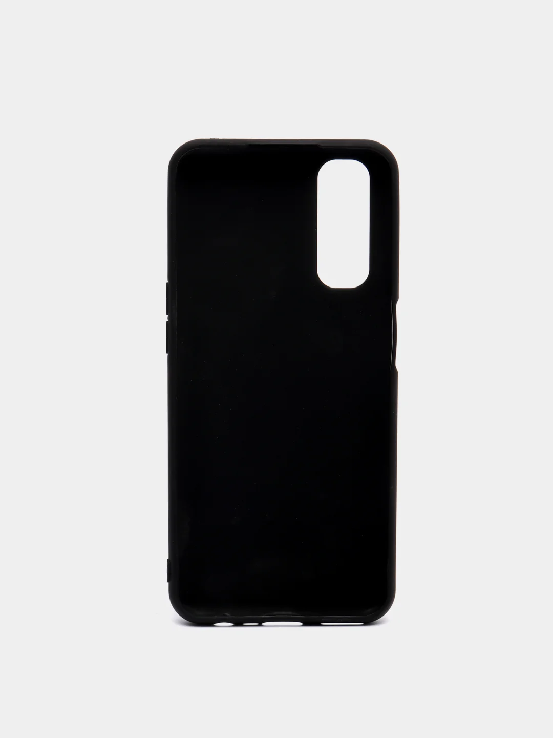 Силиконовый черный матовый чехол для Realme 3 / C3 / 7 / 7i / 6 PRO / C15 / C21