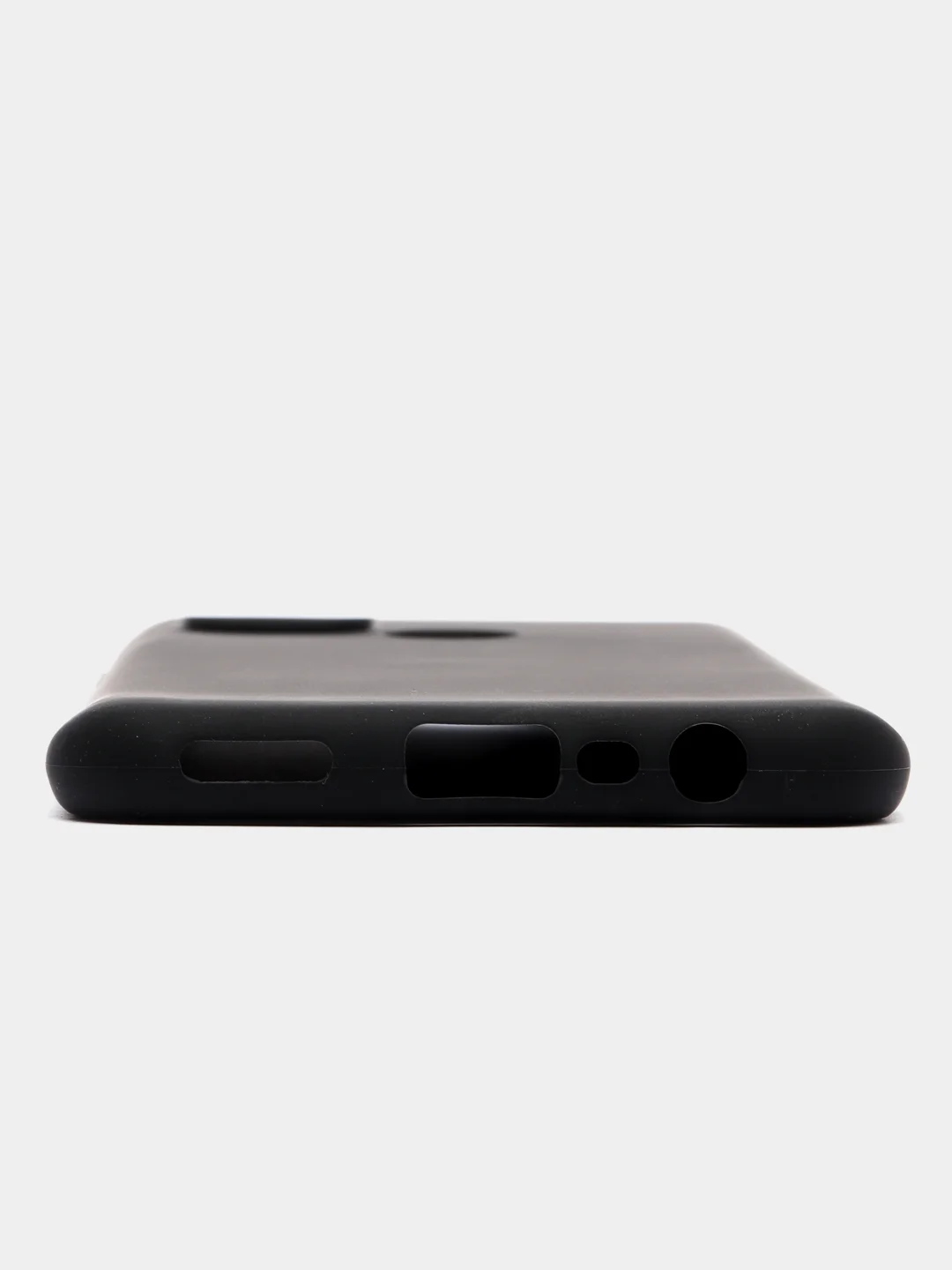Силиконовый черный матовый чехол для Realme 3 / C3 / 7 / 7i / 6 PRO / C15 / C21