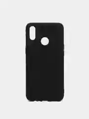 Силиконовый черный матовый чехол для Realme 3 / C3 / 7 / 7i / 6 PRO / C15 / C21