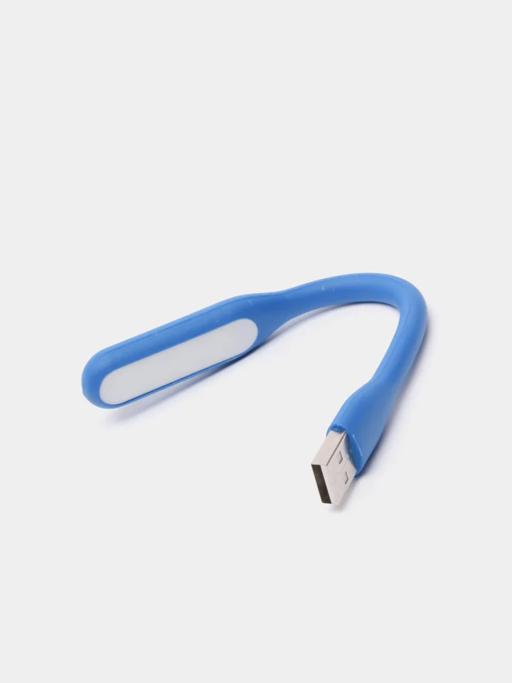 Синий светодиодный фонарь USB