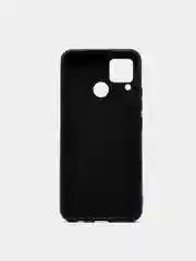 Силиконовый черный матовый чехол для Realme 3 / C3 / 7 / 7i / 6 PRO / C15 / C21