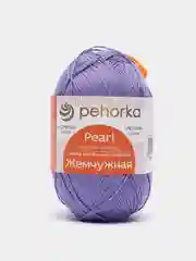 Аметистовый пряжа Пехорка Жемчужная 50% Хлопок 50% Вискоза 100г 425м