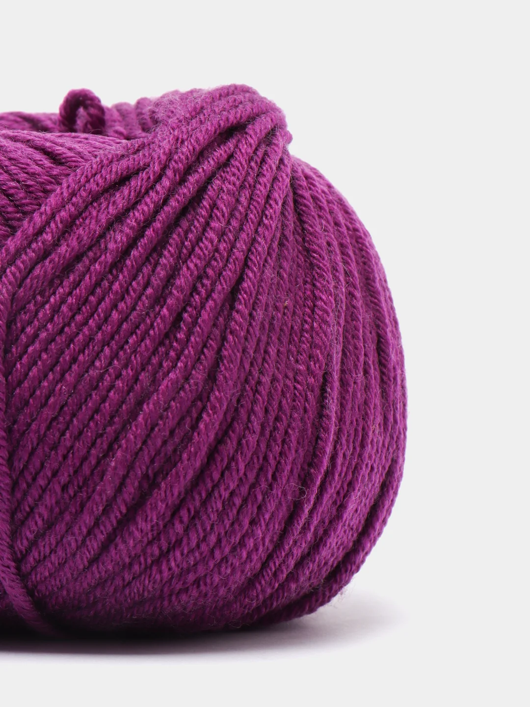 Фуксия пряжа Gazzal Wool 115, мериносовая шерсть, 50г/115м