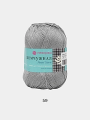 Пряжа Пехорка Жемчужная 50% Хлопок 50% Вискоза 100г 425м