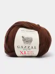 Коричневый пряжа Gazzal Baby Wool XL, 40% шерсть мериноса, 20% кашемир ПА, 40% акрил, 50 г, 100 м