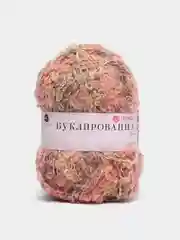 Карамельный пряжа Пехорка Буклированная 30% мохер, 20% шерсть, 50% акрил, 200г 220м