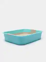 Лоток для кошек с сеткой (голубой)