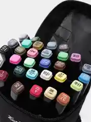 Угольный набор маркеров для скетчинга, двусторонние Touch Cool (30 цветов)