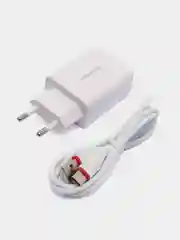 Сетевое зарядное устройство Borofone BA21A, быстрая зарядка 3.0, с кабелем Type-C, 18W