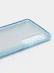 Голубой чехол Samsung Galaxy S20 FE, S20FE, Самсунг Галакси С20 ФЕ, С20ФЕ блестящий сияющий