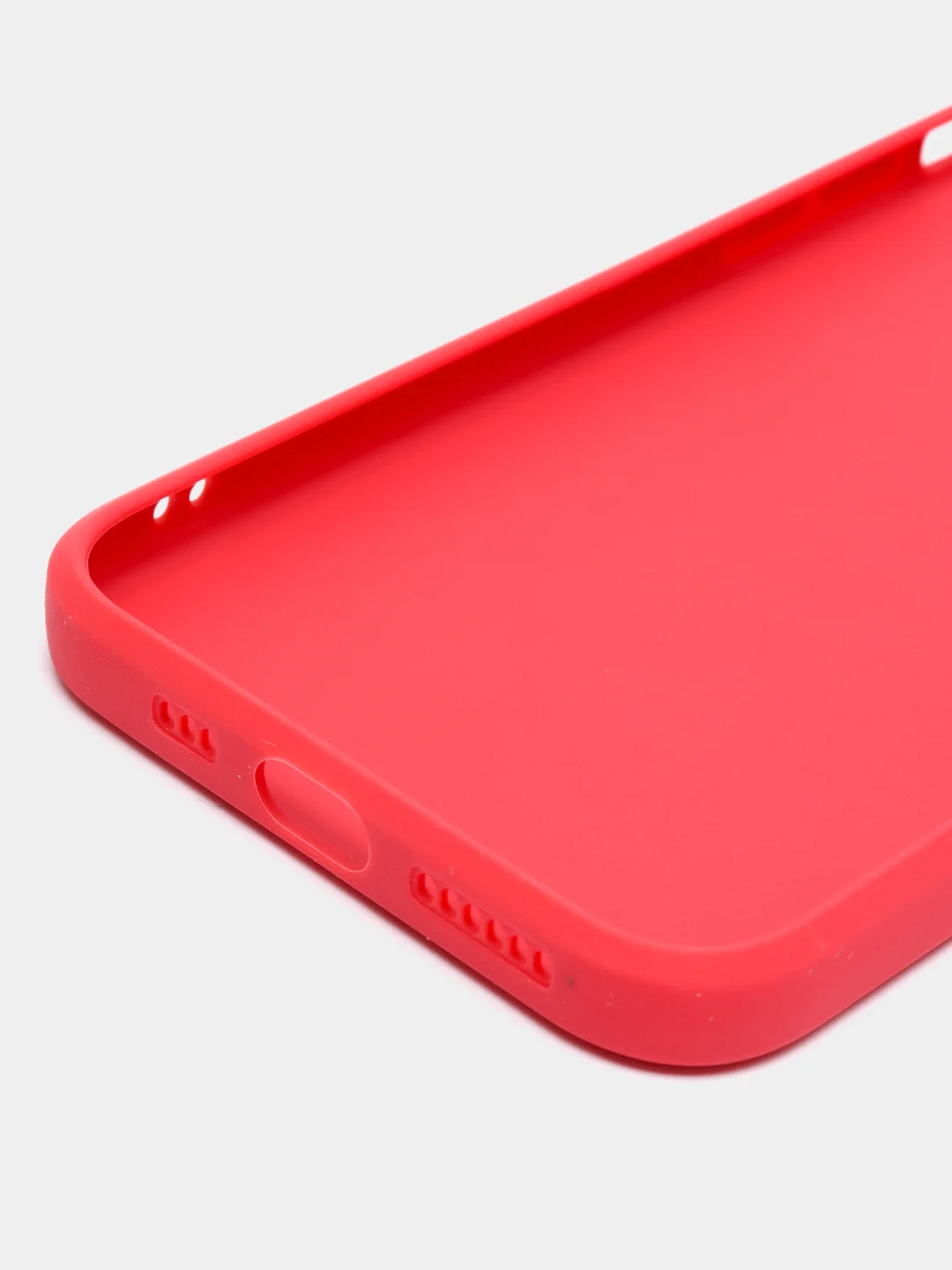 Красный чехол силиконовый для iPhone 11/11 Pro/11 Pro Max,12 Mini, 12 / 12 Pro, 12 Pro Max