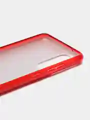 Красный чехол Samsung Galaxy S20 FE, S20FE, Самсунг Галакси С20 ФЕ, С20ФЕ блестящий сияющий