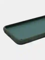 Тёмно-зелёный чехол силиконовый для Realme C21Y, Realme C25Y Реалми С21У / С25У Silicone Cover