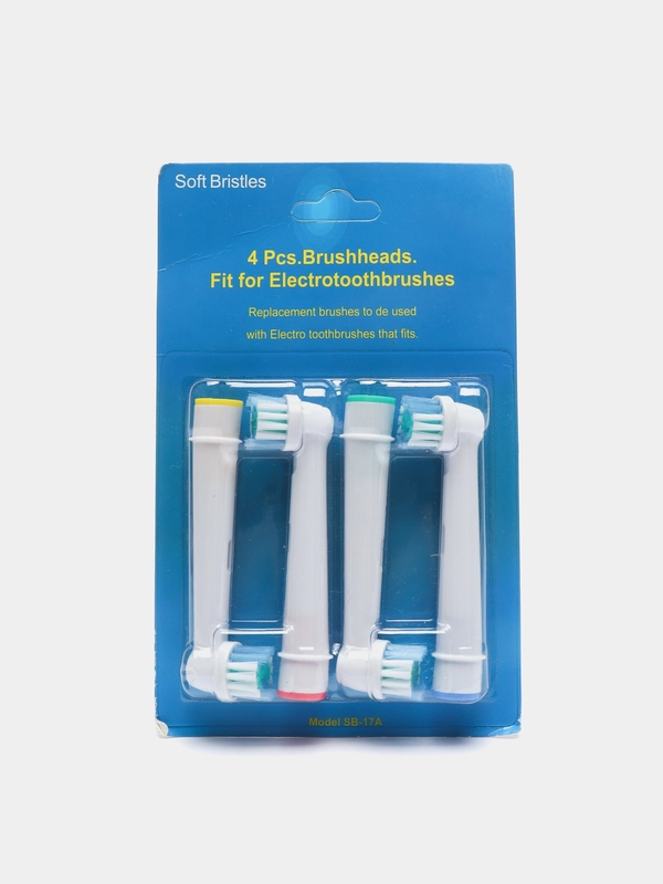 Сменные насадки для электрической зубной щётки Braun Oral-b 4 шт, уход за зубами