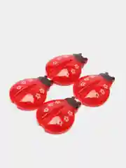 Красный кабошоны акриловые