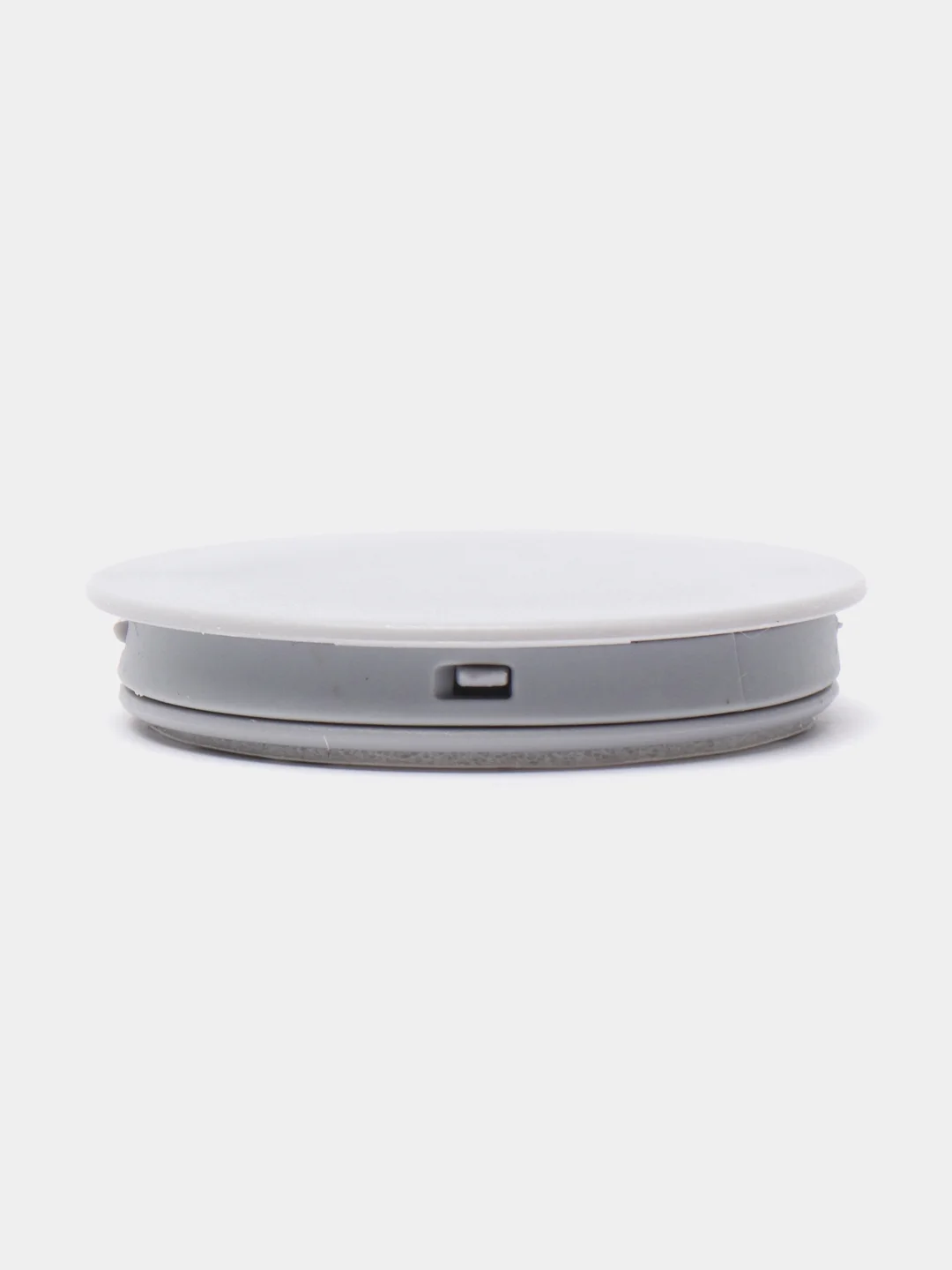 Серый держатель-подставка для телефона (попсокет) PopSocket