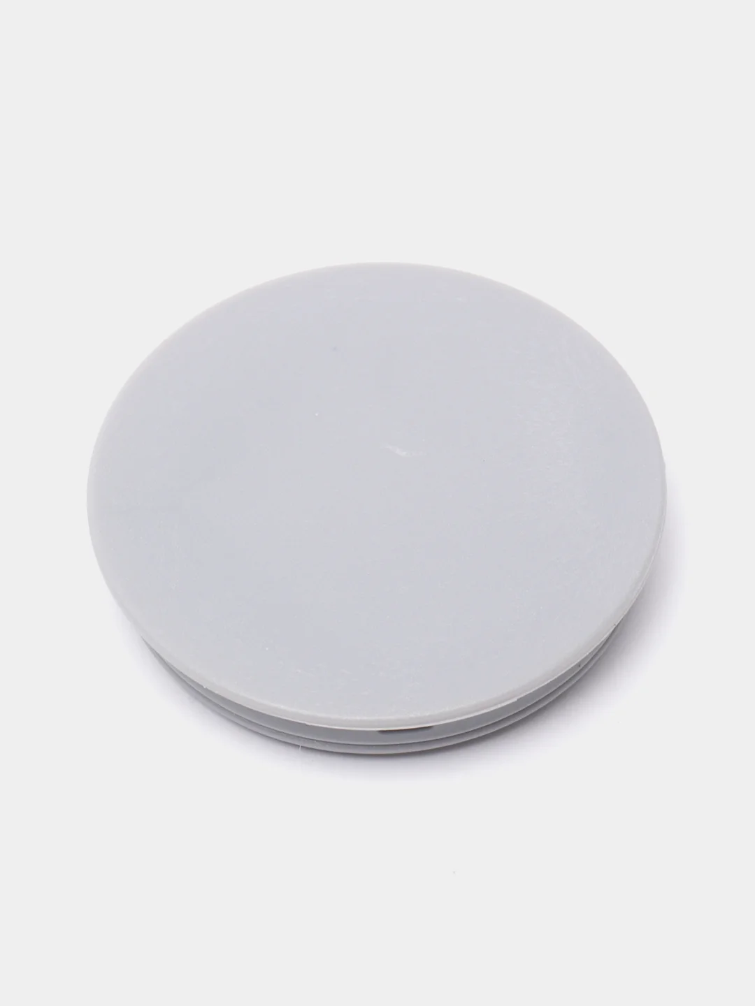 Серый держатель-подставка для телефона (попсокет) PopSocket