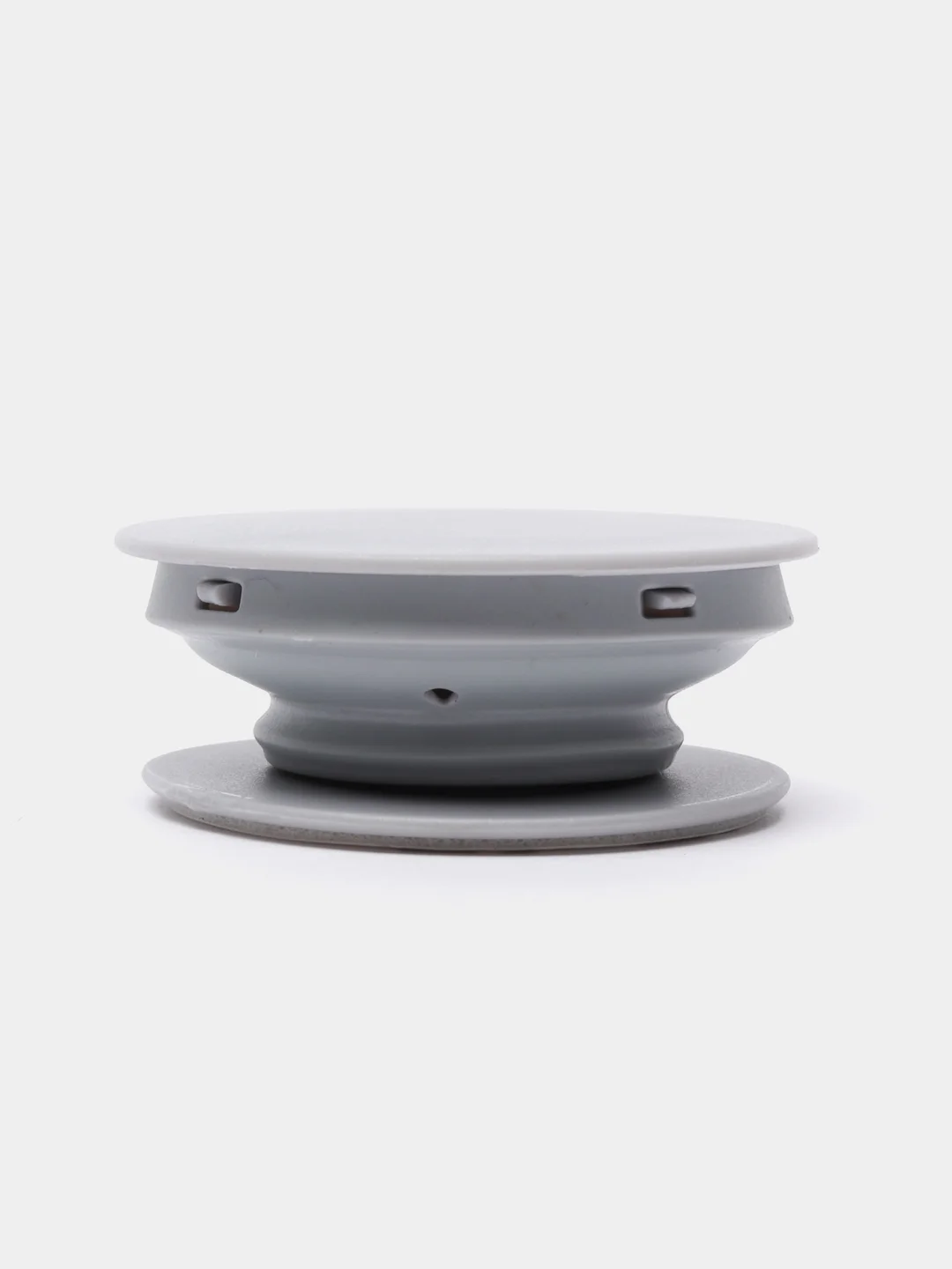 Серый держатель-подставка для телефона (попсокет) PopSocket