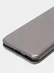 Серебряный чехол книга Honor 7A 7A PRO 7C 8A 9S 10 10i 10 Lite 10X Lite 20s P30 Lite 30i P Smart 2021