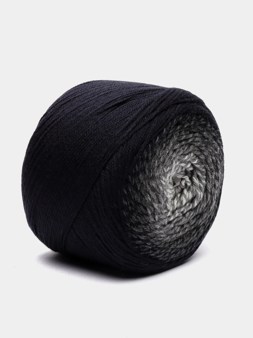 Черный пряжа Yarnart Flowers Merino, 590 м, 225 г