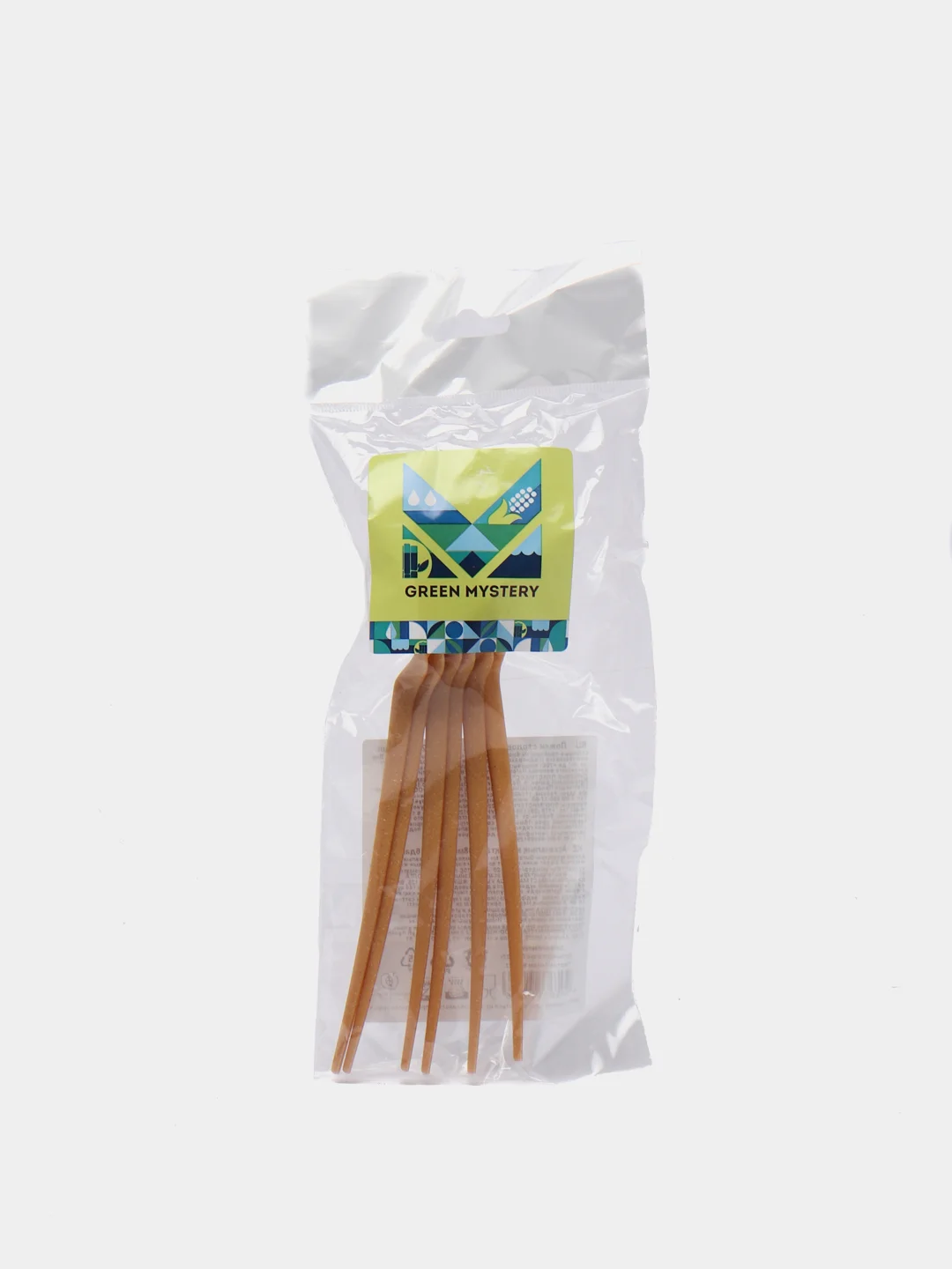 Одноразовые ложки GREEN MYSTERY 16,8 см 6 штук