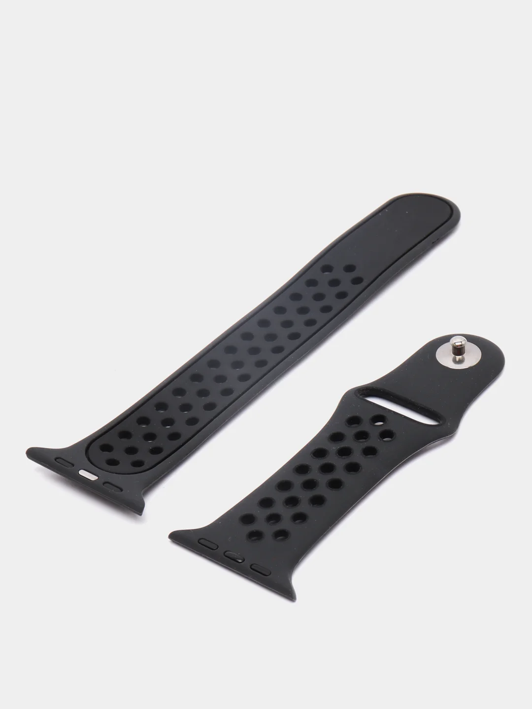 Черный ремешок, бампер и стекло Apple Watch Classic 38 40 42 44 mm Series 1, 2, 3, 4, 5, 6, SE