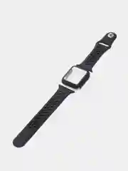 Черный ремешок, бампер и стекло Apple Watch Classic 38 40 42 44 mm Series 1, 2, 3, 4, 5, 6, SE