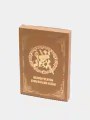 Коричневый подарочный аниме блокнот Клинок рассекающий демонов, Ван Пис, Магическая битва, Сакура