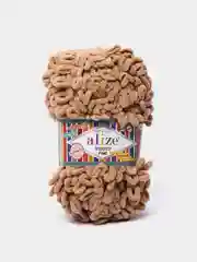 Карамельный puffy Fine Alize пряжа маленькими петельками