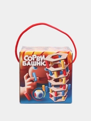 Игра для детей Сорви башню (цветная)/ Падающая башня
