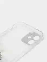 Коричневый чехол Silicone Case для iPhone 13,12,11,XS,X,Pro,Max силиконовый (айфон) с акварельным рис