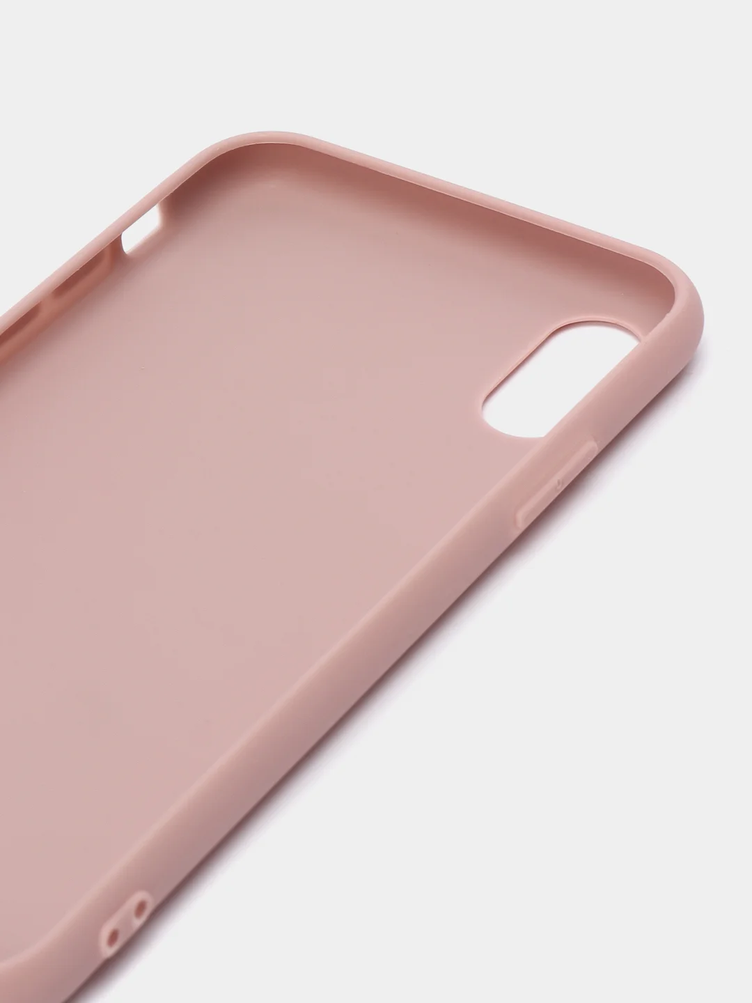 Розовый матовый чехол с сердцем на Apple iphone 11, 11Pro, 11ProMax, XS, XSMax, XR, X, 7/8Plus,7/8