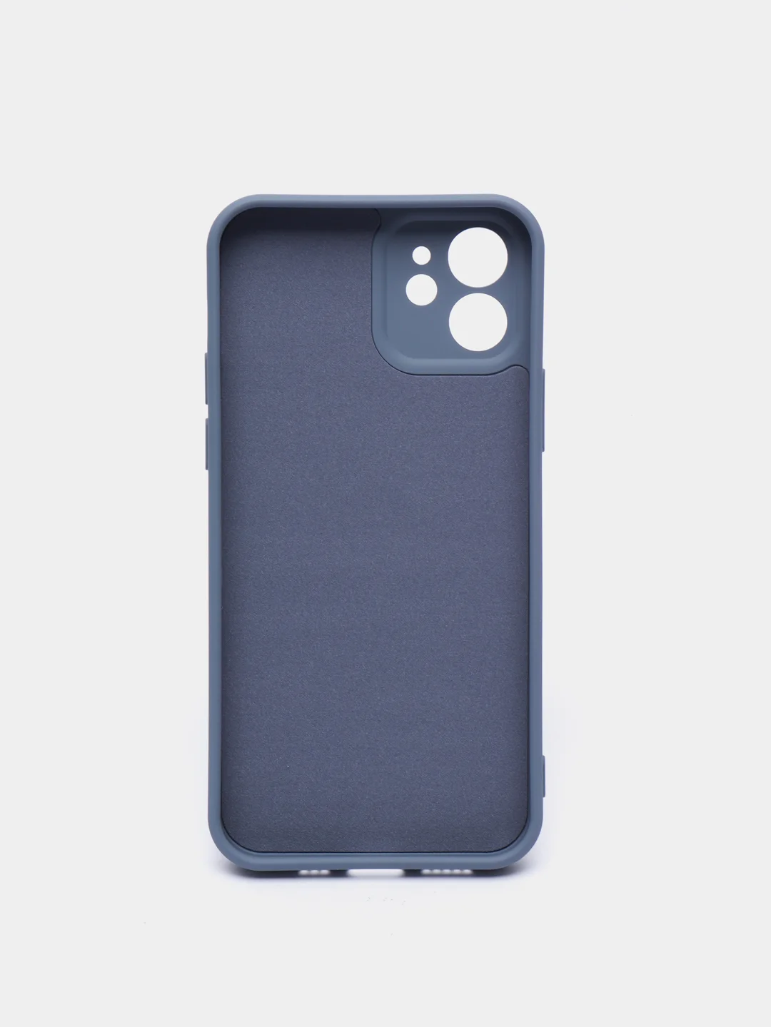 Розовый чехол силиконовый с кольцом на iPhone 12