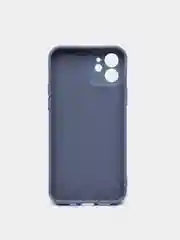 Розовый чехол силиконовый с кольцом на iPhone 12
