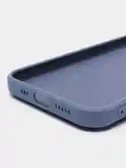 Розовый чехол силиконовый с кольцом на iPhone 12
