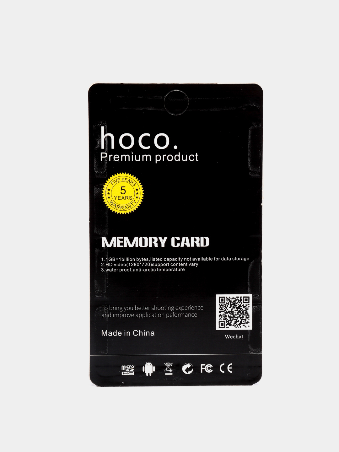 Карта памяти Hoco Premium 8Gb/16Gb/32Gb Micro SDНС Class 10 купить по цене  394 ₽ в интернет-магазине KazanExpress