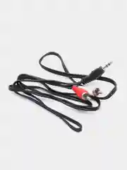 Кабель-переходник аудио LuazON Jack 3.5 (m) - 2xRCA (m), стерео, 1.2 м, черный
