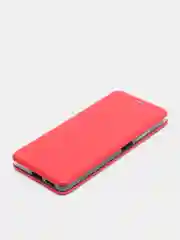 Красный чехол-книжка для Xiaomi Redmi Note 11 PRO, Note 11 5G, силиконовый